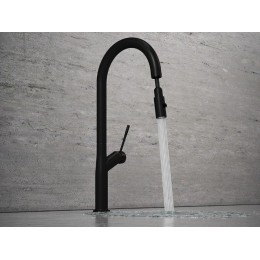 Misturador 400 Monocomando Black Matte - Debacco